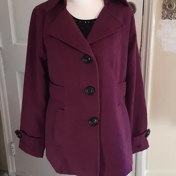 Centigrade Pea Coat M - Picture 2 of 11
